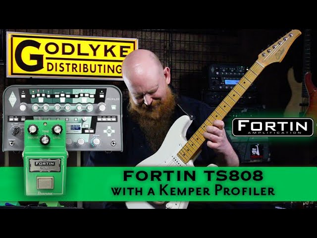 Fortin modded TS808 Tube Screamer driving a Kemper Profiler - YouTube
