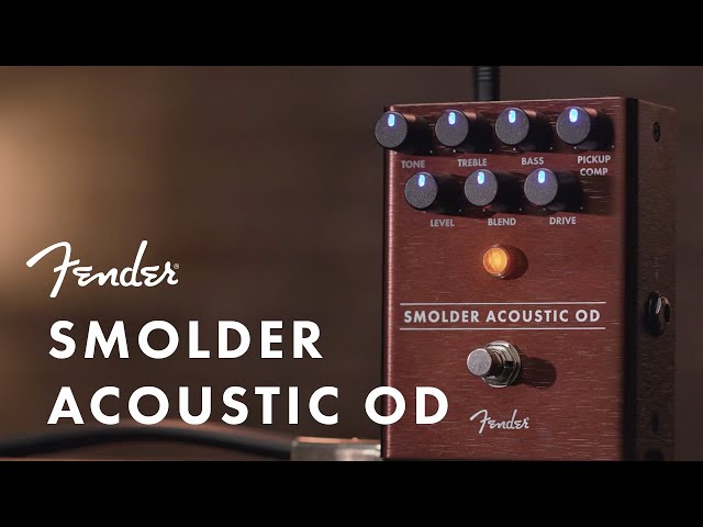 Smolder Acoustic Overdrive | Effects Pedals | Fender - YouTube