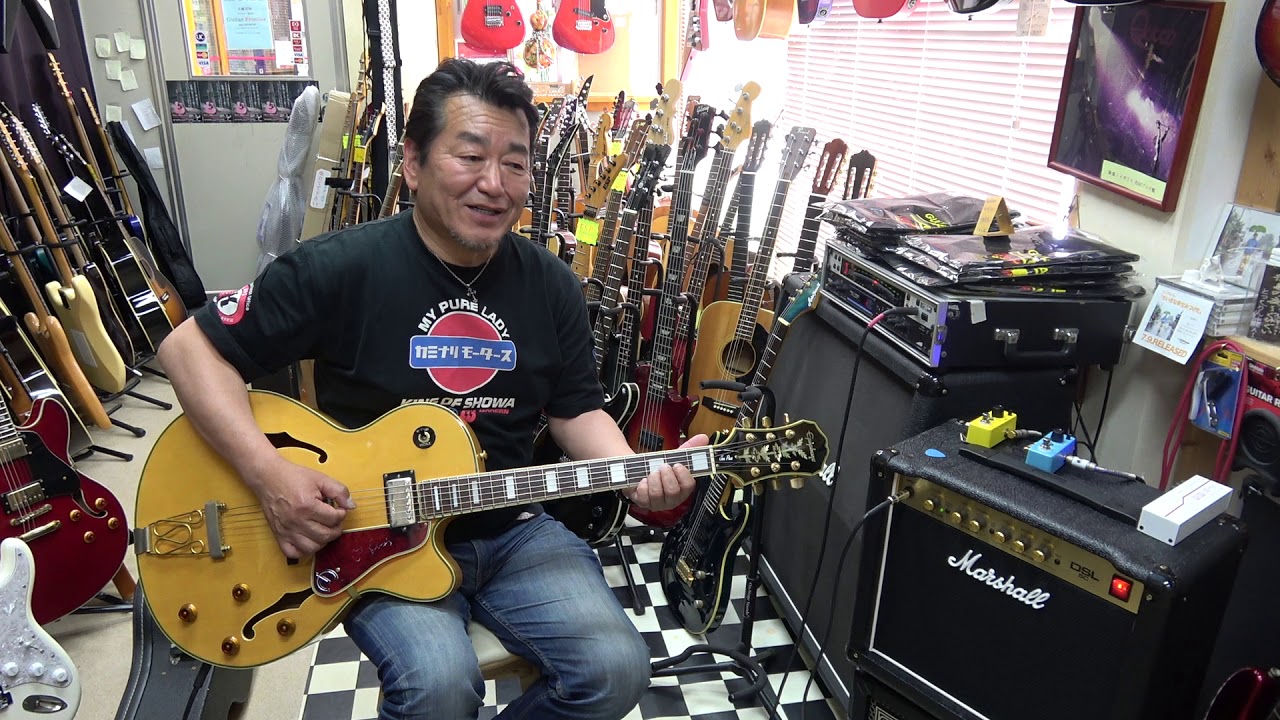 Epiphone Joe Pass エピフォンのフルアコ ジョーパス モデル - YouTube