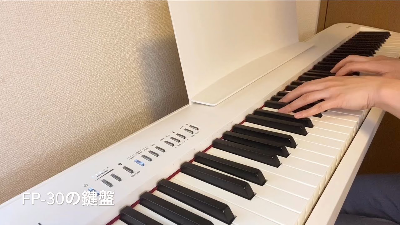 スタッフおすすめピアノ♪ Roland Digital Piano FP-30 音＆鍵盤編