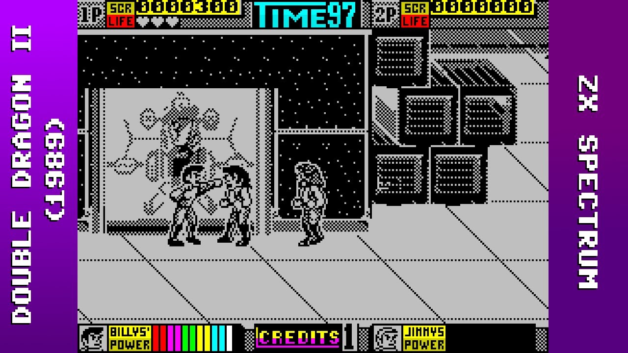 Double Dragon II Longplay (ZX Spectrum 128K) [QHD] - YouTube