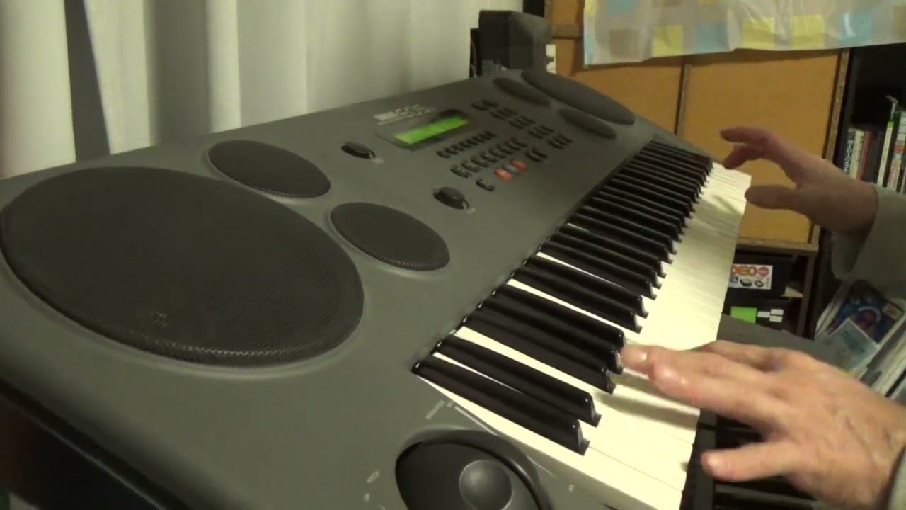 YAMAHA EOS B200 弾いて遊んでみた シンセサイザー 小室哲哉 - YouTube