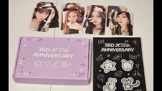 Unboxing] aespa 3rd Anniversary - YouTube