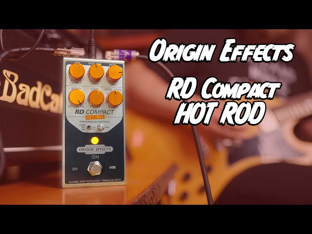 MODDED TONES! Origin Effects RD Compact Hot Rod! - YouTube