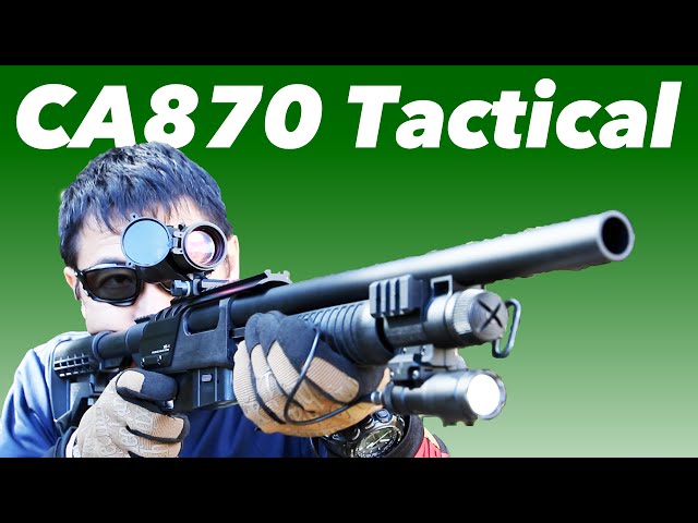 Maruzen CA870 Tactical Shotgun (with New Hop-Up System) Review
