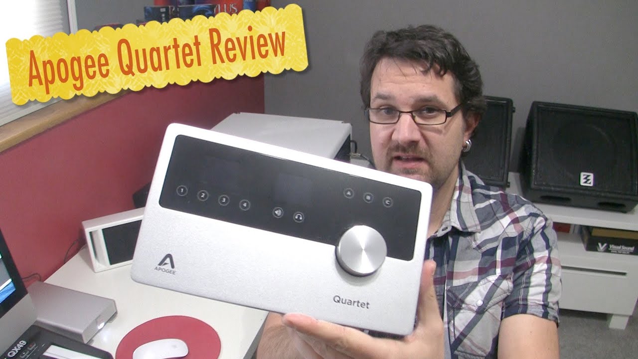 Apogee Quartet Review - YouTube