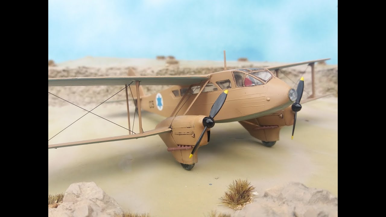 Heller 1/72 D.H 89 Dragon Rapide - YouTube