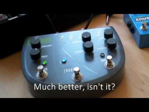 Pigtronix Envelope Phasers - EP1 vs. EP2 - YouTube