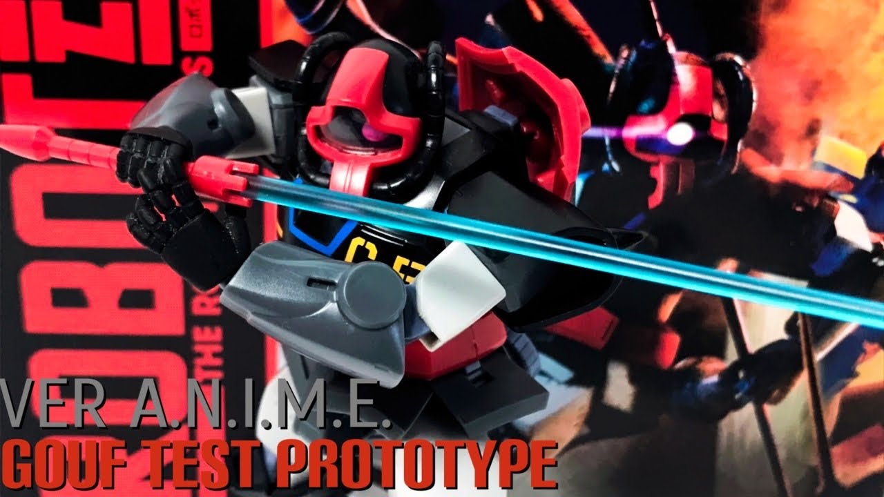 Robot Spirits MS-07C-5 Gouf Test Prototype (ver. ANIME) Review