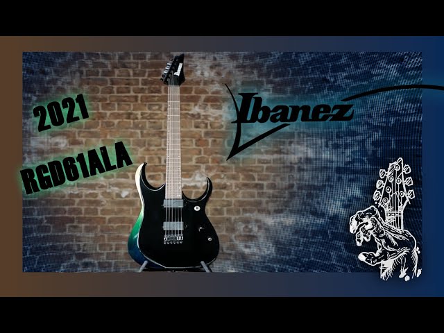 Ibanez 2021 RGD61ALA first demo - YouTube