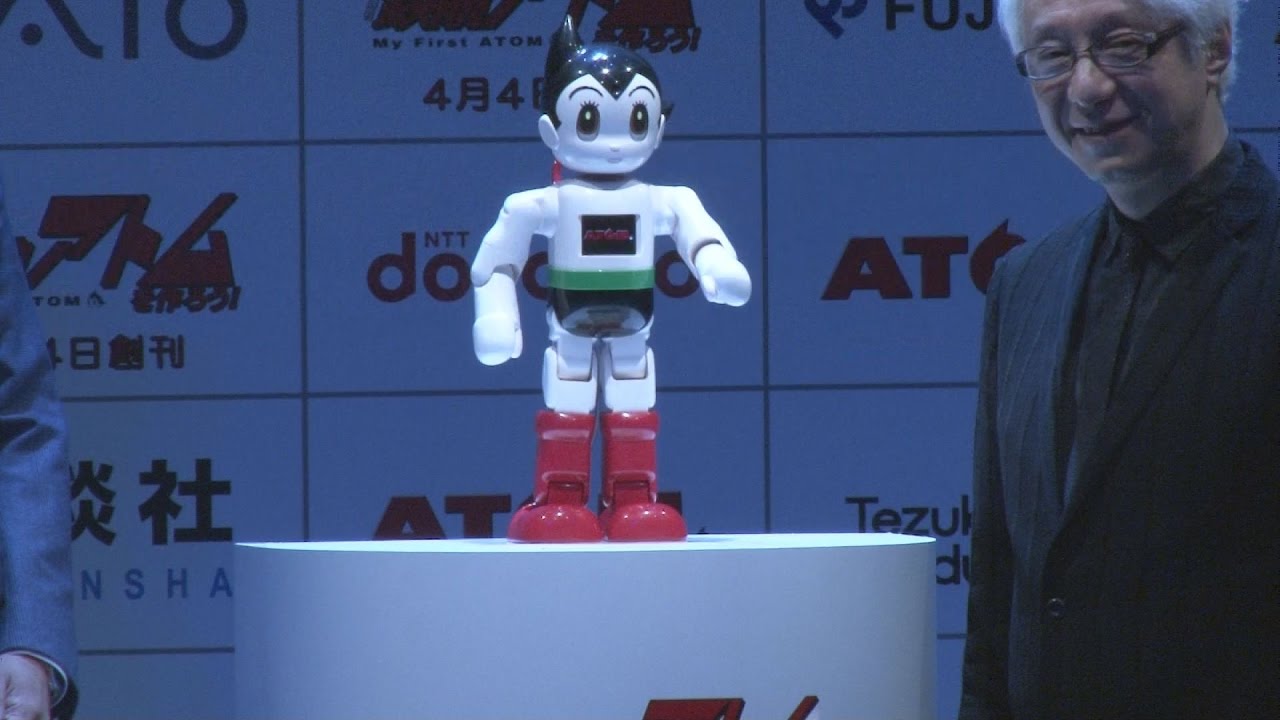 鉄腕アトム」が家庭に AI搭載のロボット開発 - YouTube