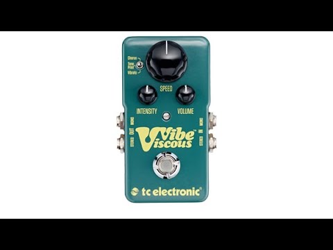Demo: TC Electronic Viscous Vibe Guitar Pedal - YouTube