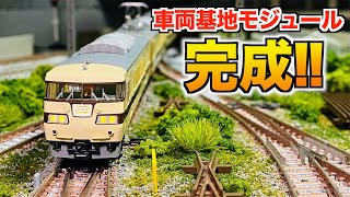 Congratulations] The railroad depot module is complete!! [N gauge