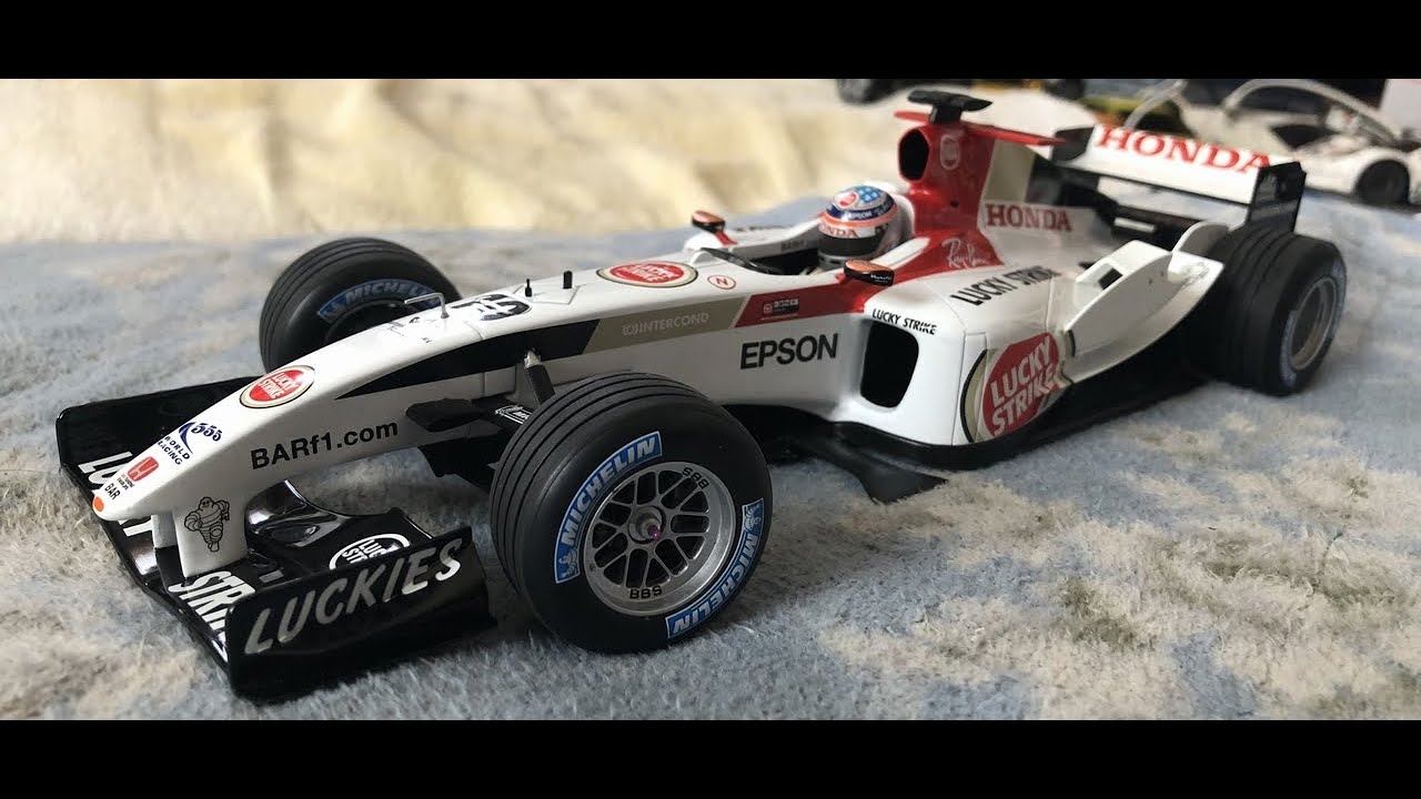 1/18 F1 BARホンダ 佐藤琢磨 紹介動画 - YouTube