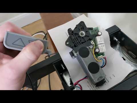 Fixing IKEA BEKANT Sit/Stand Desk That Stopped Moving - YouTube