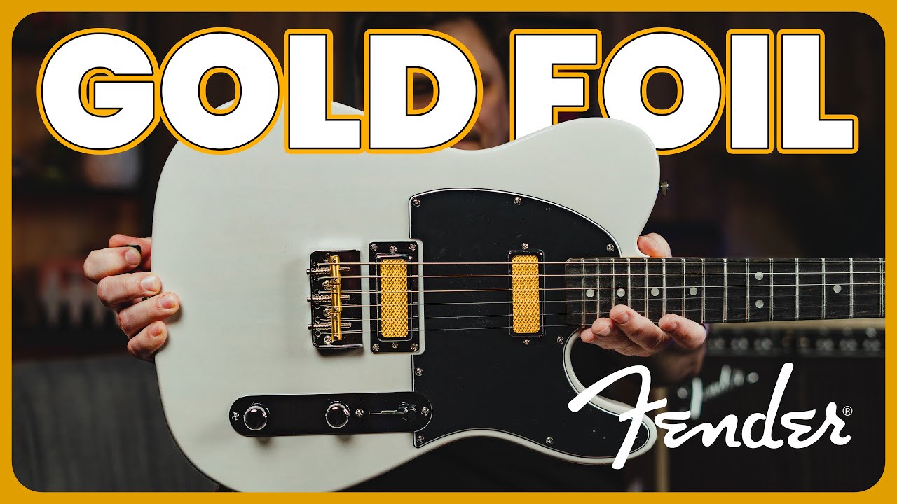 2023 Fender Gold Foil Telecaster - A Vintage Beauty with Modern