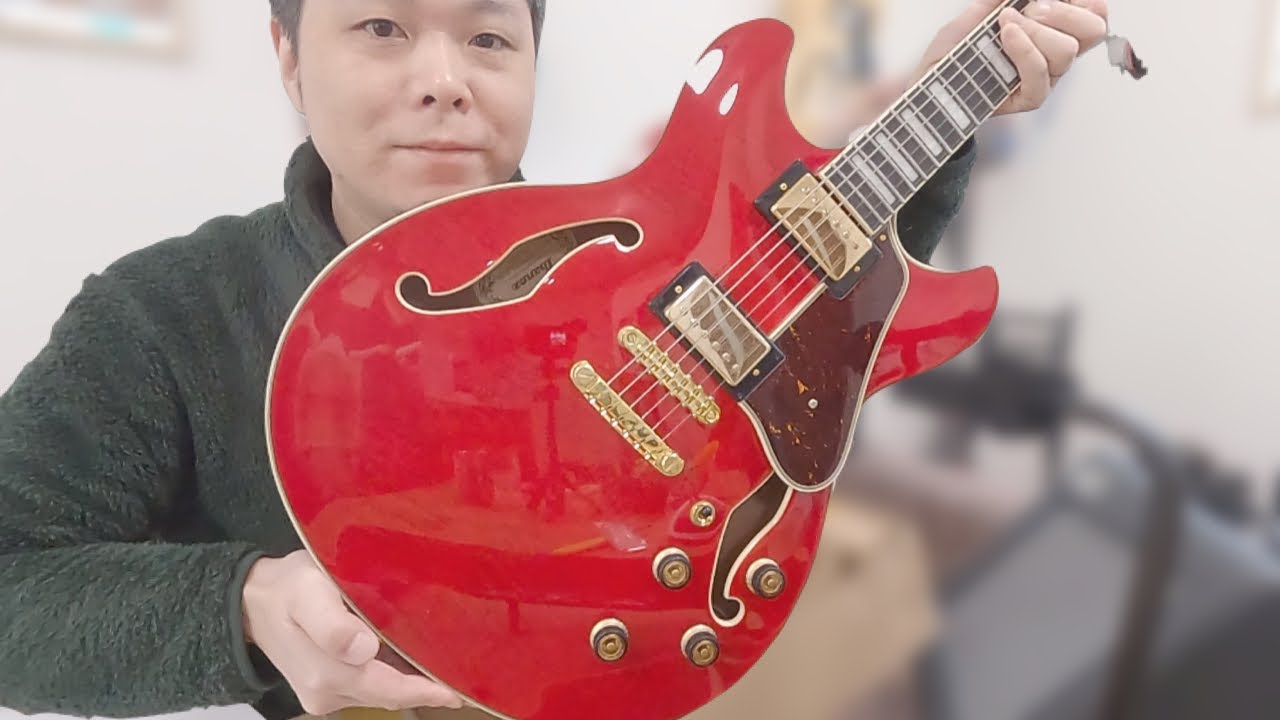 vlog#32 セミアコを買ってしまいました。Ibanez AS93レビュー - YouTube