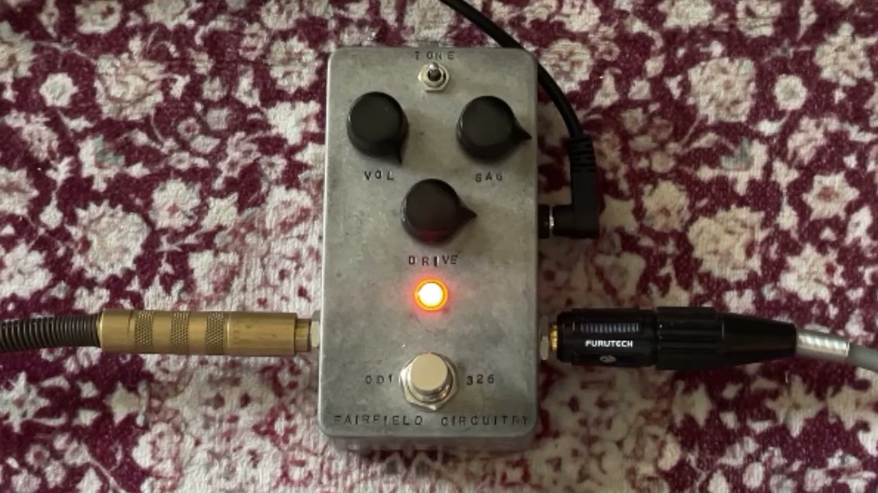 Fairfield Circuitry Barbershop Overdrive｜ピッキングニュアンスが