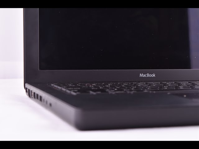 Unboxing: Apple MacBook (Black, Late 2006) - YouTube