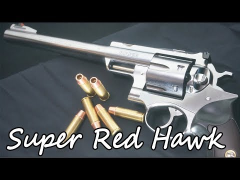 大迫力の44マグナム！リアルなXカートリッジ式ガスリボルバー スーパー