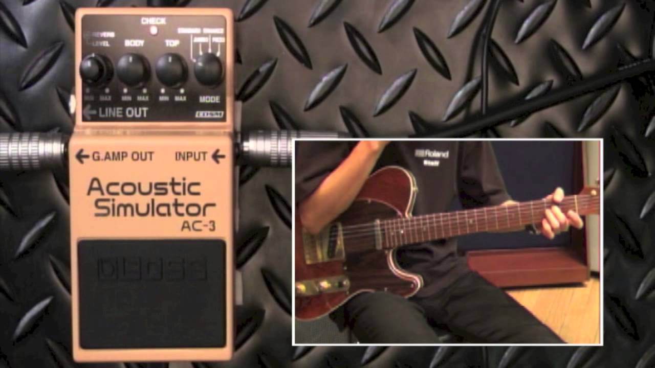 Demo Video] BOSS AC-3 Acoustic Simulator [BOSS COMPACT PEDAL 100th