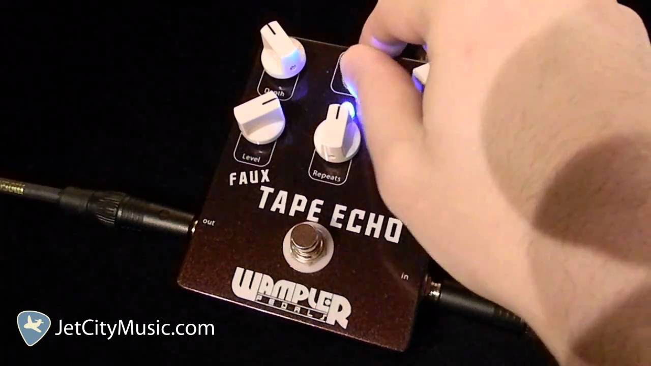 Wampler Faux Analog Echo Pedal - YouTube