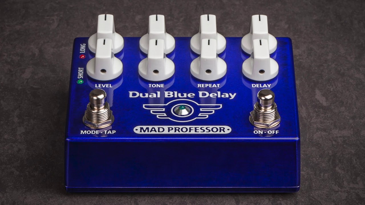 Mad Professor Dual Blue Delay - Mad Professorの人気ディレイ「Deep