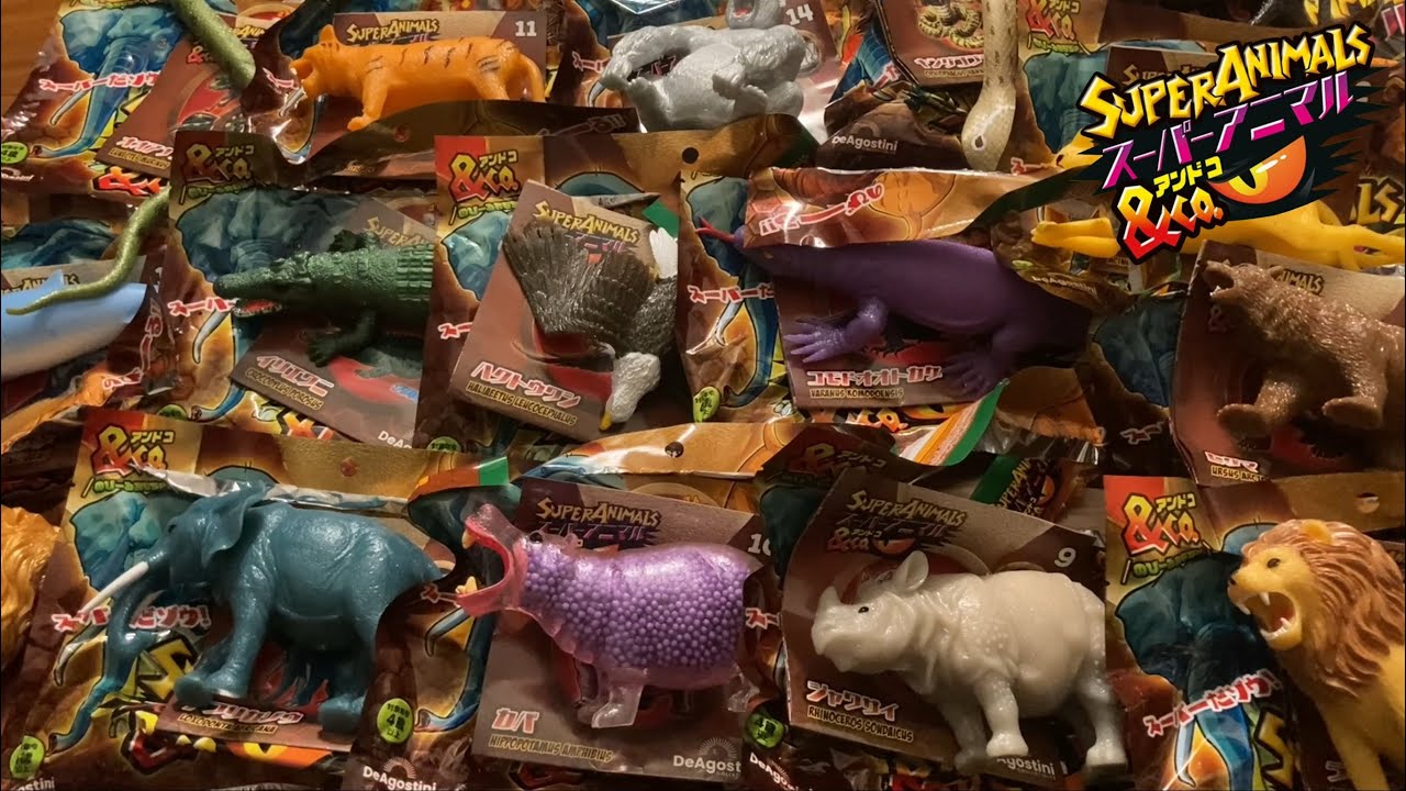 デアゴスティーニ】スーパーアニマル＆Co. アンドコ コンプリート