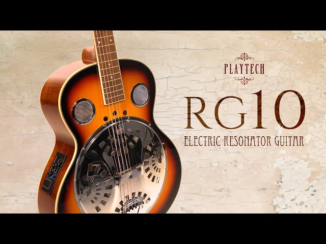 RG10 エレクトリック・リゾネーターギター / PLAYTECH - YouTube