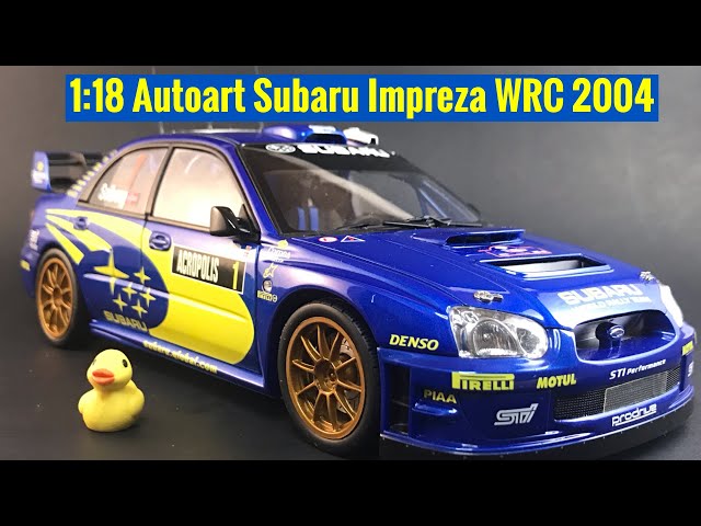 1:18 Autoart Subaru Impreza WRC 2004 Rally of Acropolis Review