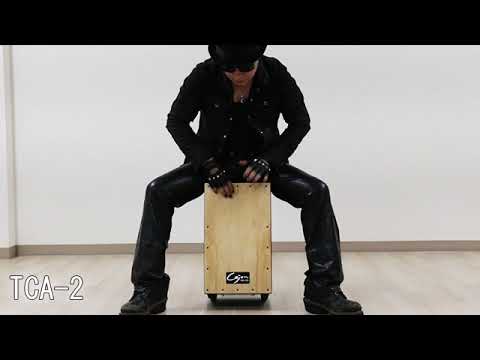 友澤木工製 カホン 比較動画 Cajon TCA-1、TCA-2、TCA-3 short版
