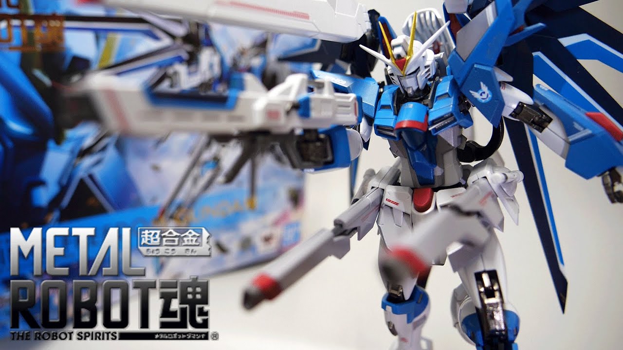 Chogokin METAL ROBOT Spirits Rising Freedom Gundam Review [Mobile