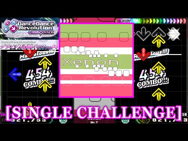 DDR GP(EXT)】 xenon / Mr.T [SINGLE CHALLENGE] 譜面確認+Clap - YouTube