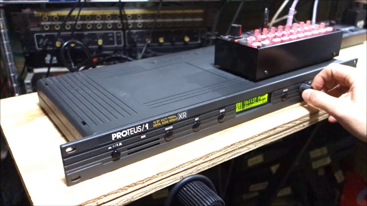 E-MU Proteus /1 XR 90's Sound Module Preset Sounds - YouTube