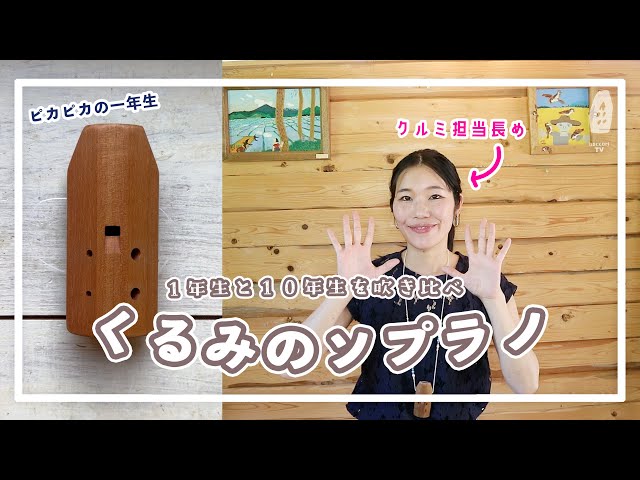 商品紹介！】歴長めが、クルミ1年生を紹介します｜森のオカリナ樹音