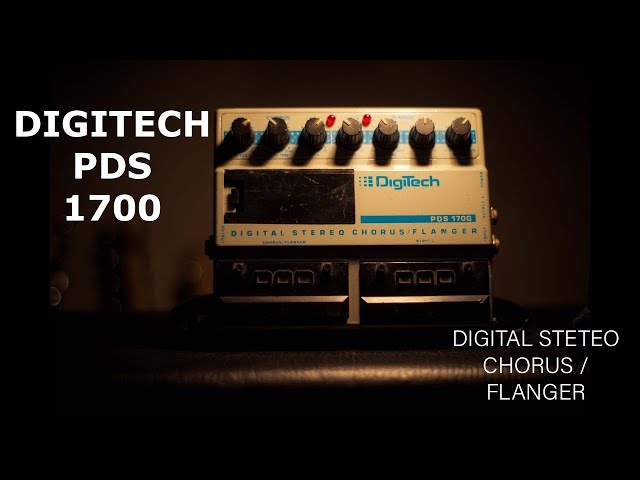 Digitech PDS 1700 - Digital stereo chorus / flanger - YouTube