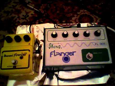 vintage Ibanez Flanger FL-305 vs vintage Ibanez Flanger FL-303