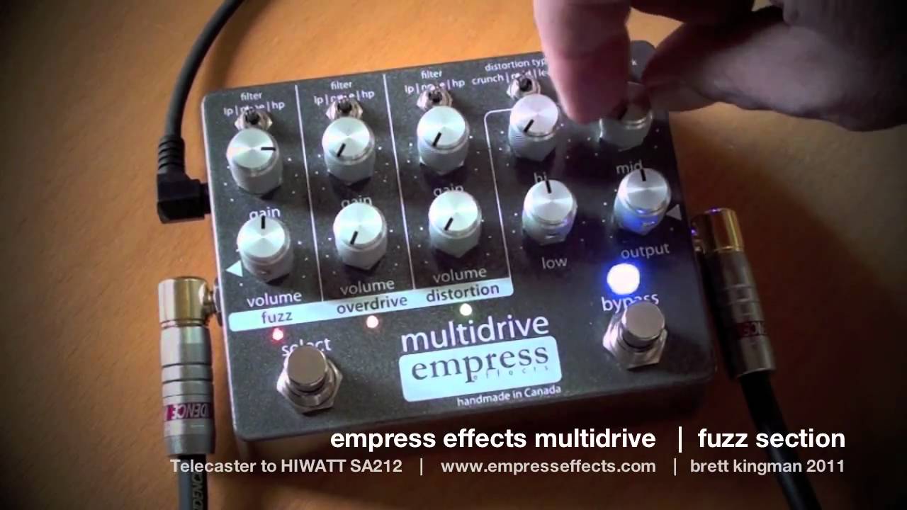 Guitar Pedal X - News - Empress Effects Fuzz, Germ Drive and