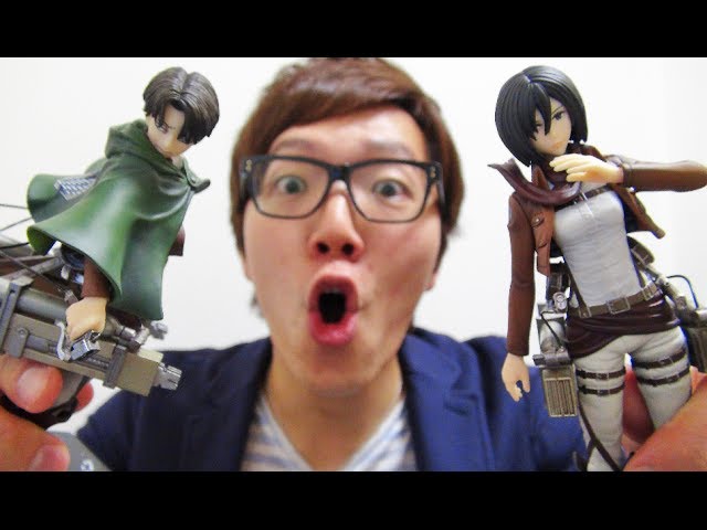 進撃の巨人1番くじA賞＆ラストワン賞ついにゲット！ミカサ &リヴァイ