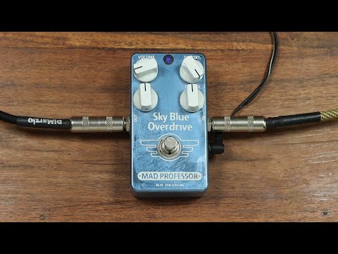 Mad Professor Sky Blue Overdrive - YouTube