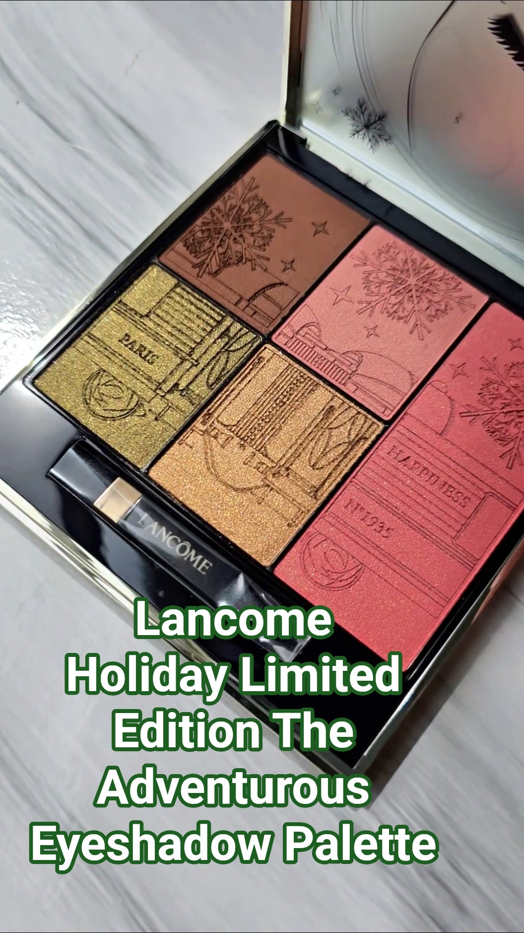 Lancomе the Adventurous Eyeshadow Palette #lancomebeauty #lancome