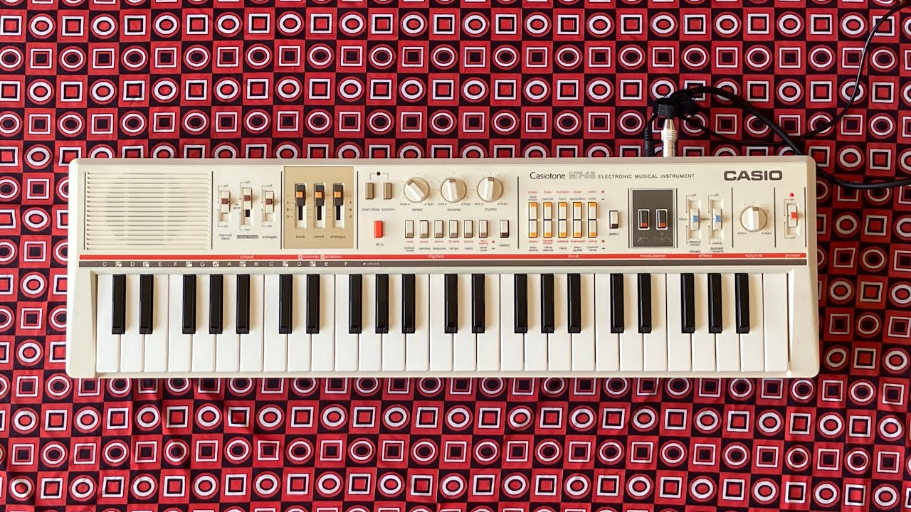 Casio Casiotone MT-65(mo191) demo［organ69］ - YouTube