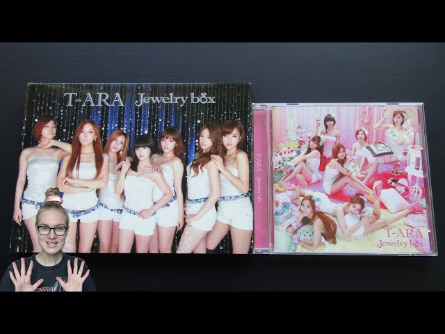 Unboxing T-ARA 1st Japanese Studio Album Jewelry Box [Sapphire
