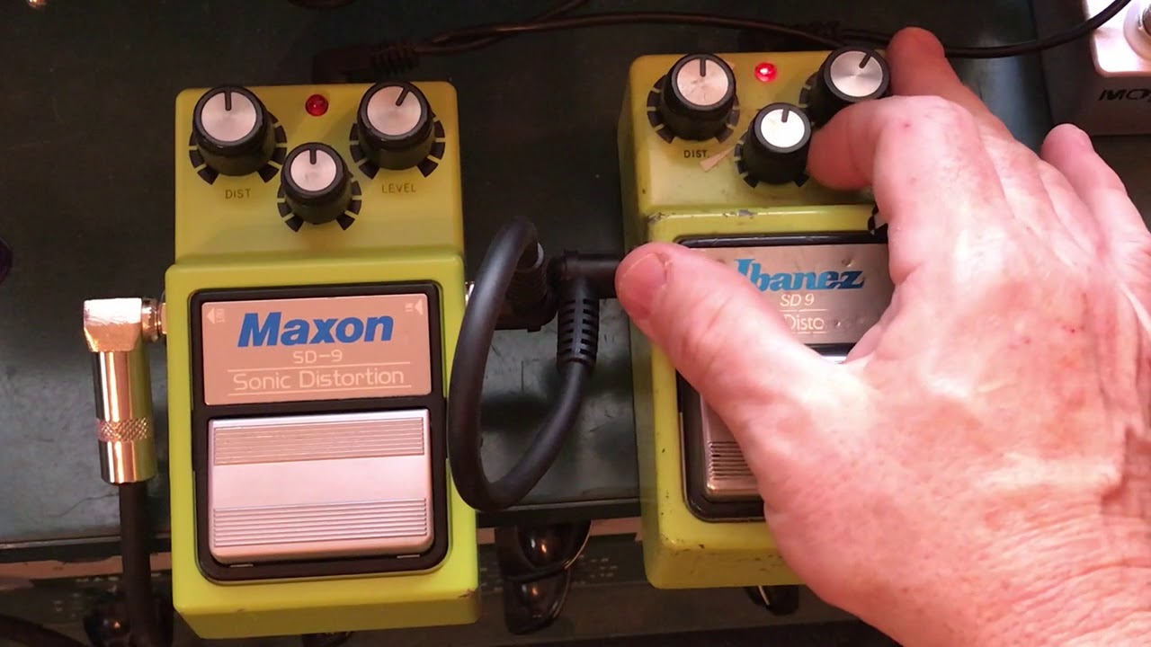 Maxon SD-9 vs Analog Man's 