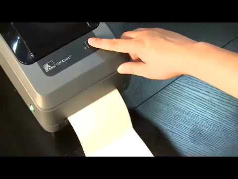 GX430D - paper width adjustment - YouTube