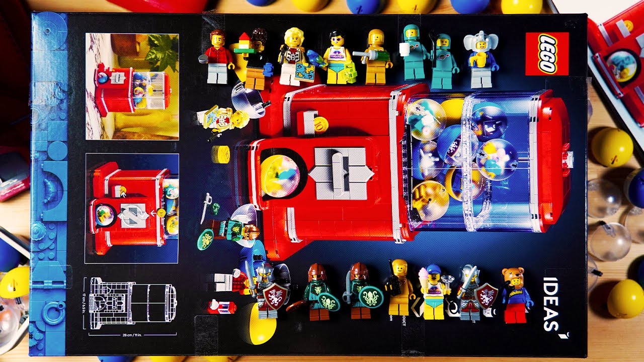 Minifigures Vending Machine LEGO IDEAS 21358 ミニフィギュア