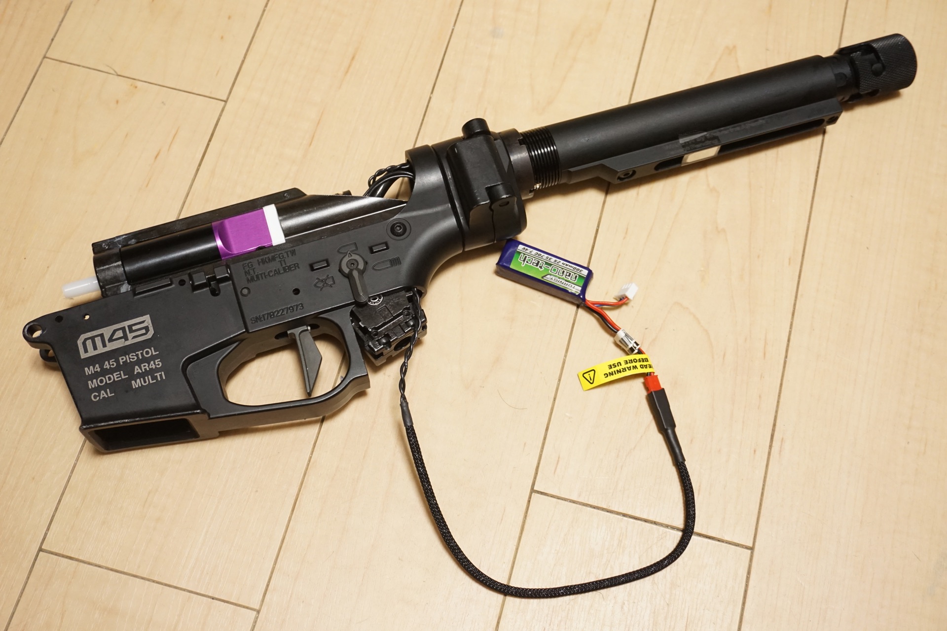 電磁弁ユニット(HPA)、Wolverine Airsoft ReaperとWraith CO2ストック