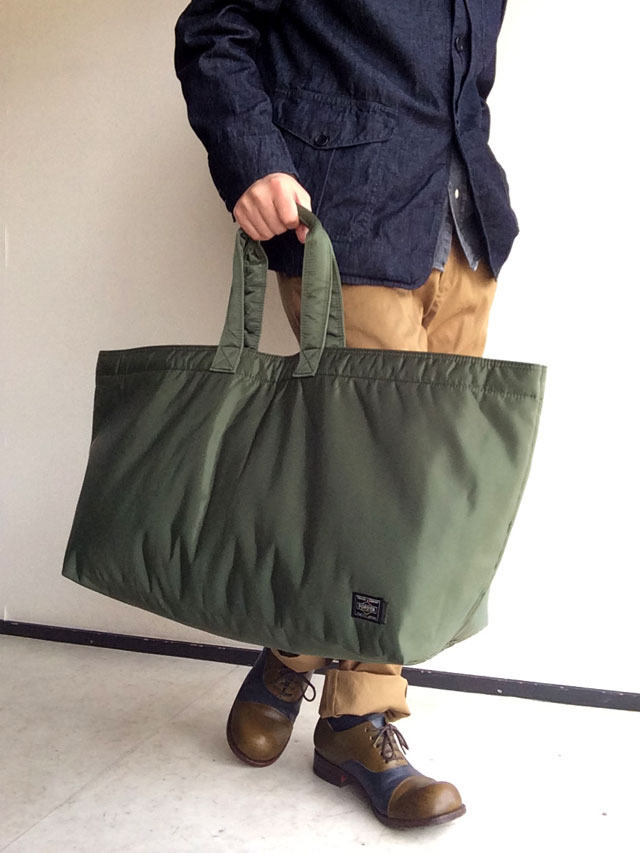 KAPTAIN SUNSHINE ＆ PORTER コラボ マルシェトートバッグ販売