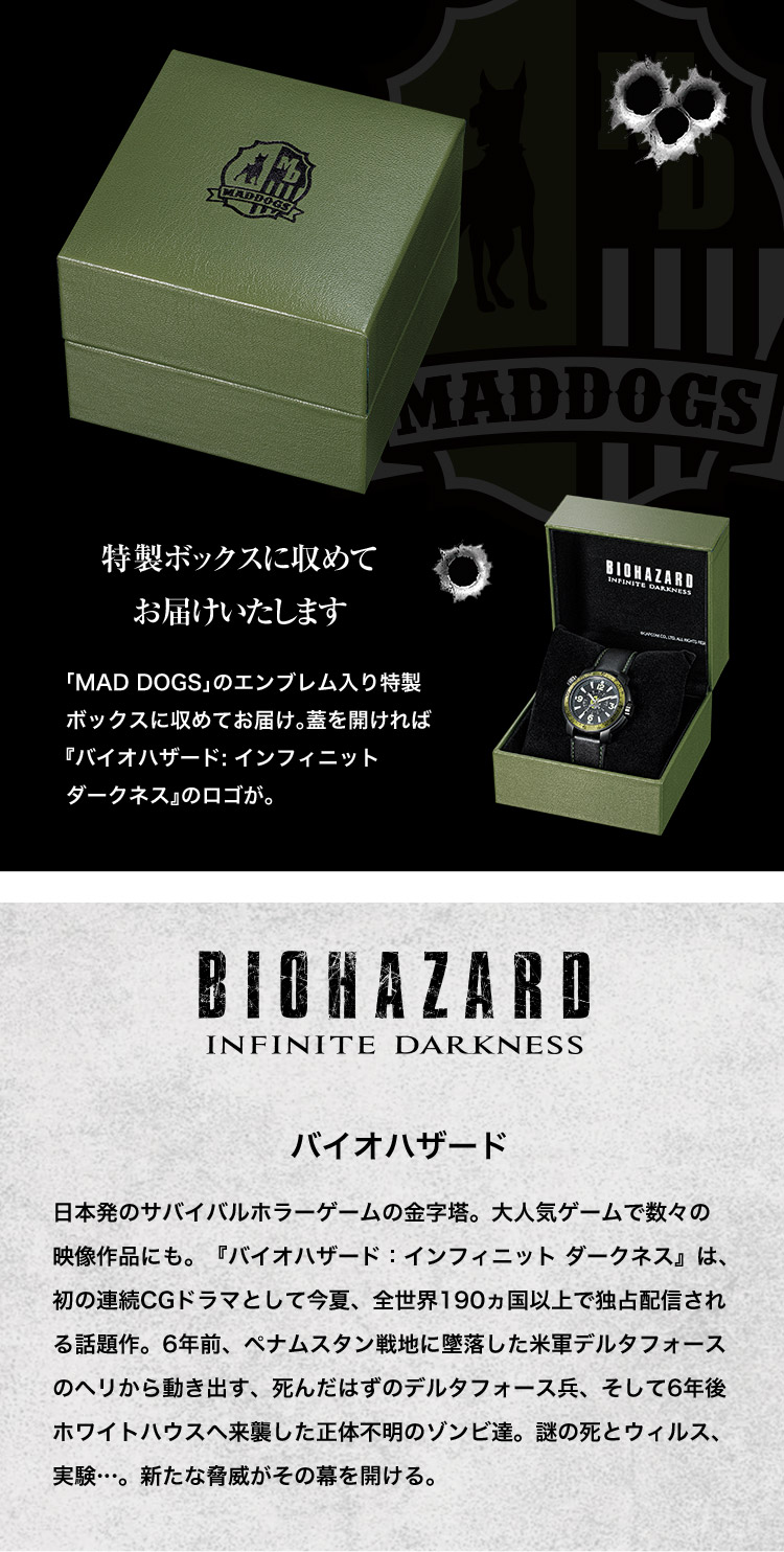 MAD DOGS 米軍特殊部隊 ミリタリーウオッチ｜バイオハザード