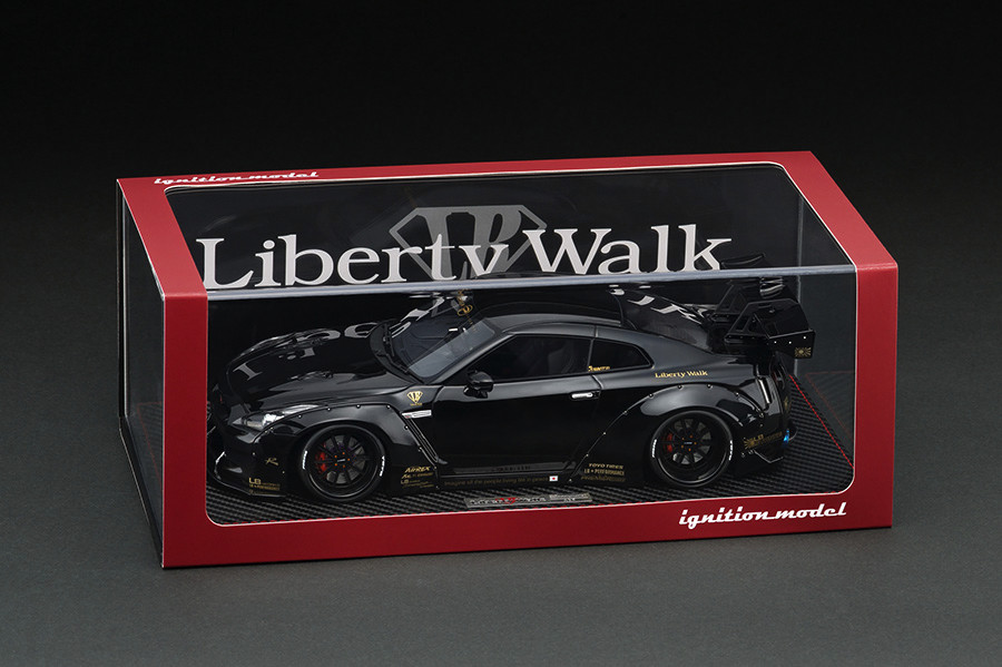 IG0694 1/18 LB-WORKS GT-R (R35) Black | LINE UP | ignition model